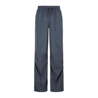 URBAN REVIVO 女士街潮微皱肌理贴袋系绳束脚裤 UYY640002 深灰 XS