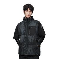 波司登奥莱冬男士内穿外穿马甲外套面包服叠穿短款羽绒服 叠影黑9Y49 175/92A