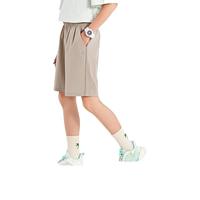 361°童装男女童梭织五分裤夏季小中大童运动裤男童短裤 风滚草1702 175 175cm