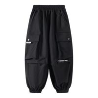 小象汉姆童装男童工装裤山系户外儿童休闲长裤2025春装防水裤