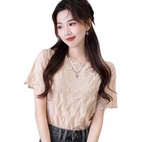 Baleno/班尼路 蕾丝 女士短袖T恤