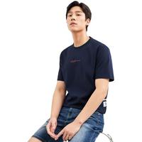 【长绒棉】夏弹力内搭男士卡通印花短袖圆领T恤时尚休闲