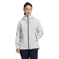 安德玛【谢霆锋同款】户外逐光冲锋衣男女同款3L防水防风外套夹克男 光学白-女款 M