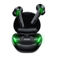 thinkplus XT92 入耳式真无线动圈降噪蓝牙耳机 黑色