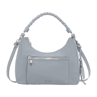 TUMI/途明【春夏】Voyageur系列女士单肩斜挎包新月包 卤素蓝 0196610HB