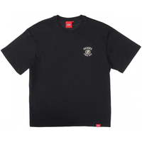 Dickies 时尚潮流 小logo宽松版型纯棉圆领男式短袖T恤 DK0A87DC 黑色