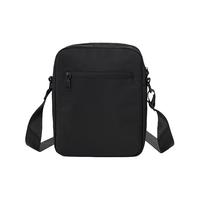 NAUTICA诺帝卡商务休闲竖版斜挎包可调节肩带商务出行斜挎包 黑色