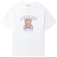 it :CHOCOOLATE女装圆领短袖T恤2024夏季青春可爱半袖1835XSM