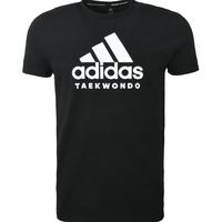 adidas 阿迪达斯 男士运动T恤 ADICTT-BW 黑白 S