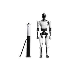 特斯拉 Bot 摆件人形玩偶机器人模型