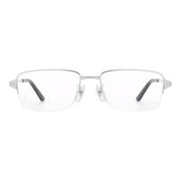 Cartier/卡地亚 经典山度士系列 眼镜架 银色