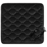 嘉柏兰汽车加热坐垫冬季速热车载座椅加热垫USB车家两用电加热毛绒垫子 车家两用丨双档加热丨黑丨USB线