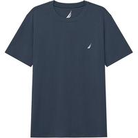 NAUTICA/诺帝卡男装24夏季柔软透气纯棉亲肤短袖T恤TO4101