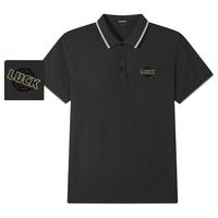 短袖POLO衫男2025夏季薄款休闲透气T恤百搭翻领上衣男装