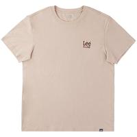 李 Lee标准版字母印花男女同款圆领日常短袖T恤休闲潮流LUT0053984LE