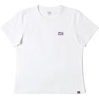 李 Lee25早春标准版圆领小Logo印花女短袖T恤休闲LWT0098644LE 白色 XS