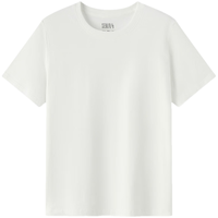 森马（Semir）[商场同款]森马短袖T恤女纯色基础修身夏季2024新款圆领上衣百搭