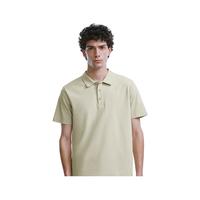 URBAN REVIVO 男士都市商务基础休闲polo领短袖T恤 UMU440026 卡其 XS