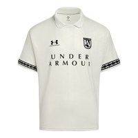 安德玛（UNDERARMOUR）春夏96 Terrace男子复古足球运动短袖T恤1390110 峰顶白110 L