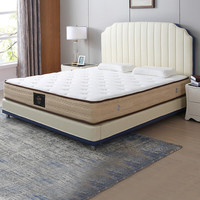 慕思（de RUCCI）乳胶床垫 2cm七区乳胶垫7区静音独立筒弹簧床垫 净芯X7+乳胶+22cm+101 1.5*2米