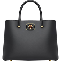 goldlion 金利来 女包时尚通勤手提包女士百搭单肩斜挎包 FA234016-111 黑