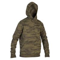 迪卡侬（DECATHLON）运动卫衣男女秋冬长袖加厚套头衫宽松迷彩加绒SOL 迷彩色 M