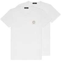 VERSACE 范思哲 男士圆领短袖T恤套装 AU10193-A232741