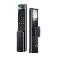 王力 全自动智能锁KMF001pro指纹锁密码锁防盗门锁家用门锁电子锁 KMF001pro精雕铝（全功能） KMF001 Pro精雕铝（全功能）