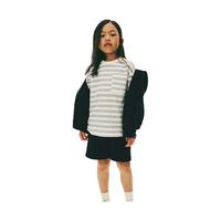 H&M2024春季新款童装男童简约休闲时尚潮流短裤短卫裤1229720 黑色 150/66