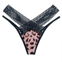茵恋美 七夕交织带豹纹内裤 绯豹纹 均码 (适合80-120斤)
