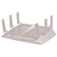 NETGEAR 美国网件 R8000 三频3200M 千兆无线路由器 WiFi 6 黑色