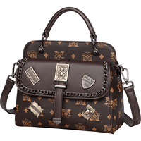 LOVE SEA 爱情海 女士手提包 AQH3503 咖啡色 中号