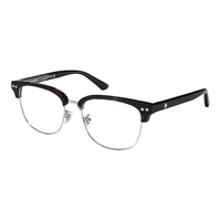 万宝龙（MONTBLANC）光学眼镜 六角白星系列潮流个性半框眼镜MB0259OK-006
