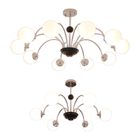 雷士 NVC   Lighting奶油风浪漫唯美吊灯客厅大灯餐厅灯卧室灯灯具灯饰全屋套餐 10头+6头【一室一厅】【带光源】