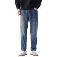 【厚薄可选】牛仔裤男舒适经典直筒牛仔裤潮流复古休闲显瘦牛仔裤