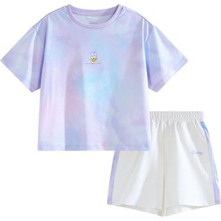 【速干吸汗运动服】网眼透气网球服儿童短袖t恤中裤夏装女童套装