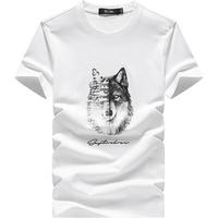 七匹狼短袖T恤男夏季冰爽凉感抗菌圆领打底衫休闲男士短T男装冰藻泥上衣 004(花灰)-华夫格麦卡纤维 3XL (185) 100A