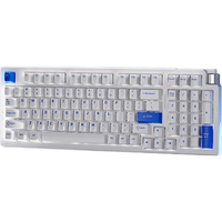  Dareu/达尔优 客制化 电竞游戏机械键盘  幻棂轴 云海蓝 RGB