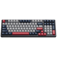 联想 GK10无线蓝牙三模机械键盘 RGB背光 全键热插拔 笔记本电脑游戏办公通用 极光系列 文化红红轴