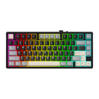  Lenovo/联想 全键热插拔 机械键盘  经典奶咖 茶轴 RGB