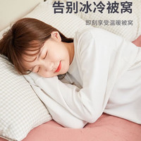 红蜻蜓（RED DRAGONFLY）电热毯褥子1.8米x2米双人床上用品电热加热盖毯家用加厚电热垫子 长毛绒-灰色【除螨烘被 智能断电】 180x200cm【自动断电】