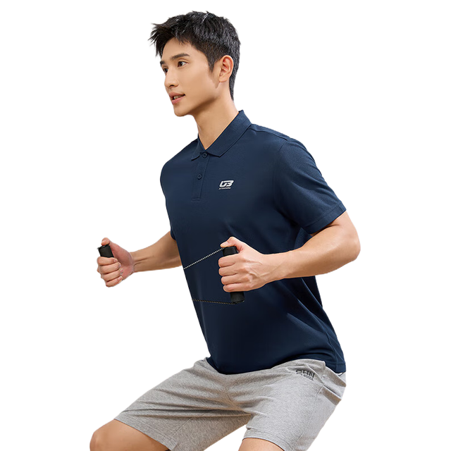 361° 男子POLO衫 652124125 深墨蓝 XL