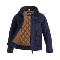 DECATHLON 迪卡侬 男士上衣保暖飞行夹克徒步加厚防风登山服 ODT3 男款-凯旋红 M