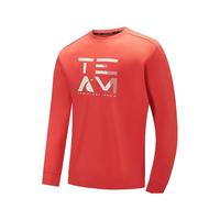 XTEP特步套头卫衣976129920073 亮桔红 L