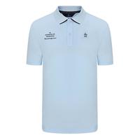 万星威(Munsingwear)高尔夫24春夏男士翻领Polo衫修身弹力短袖T恤 M791 M