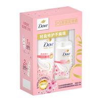 多芬（Dove）植萃留香蓬松洗发水470ml+护发素270ml樱花 毛躁扁塌发质 
