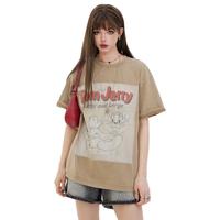 ELF SACK/妖精的口袋 美式复古 女士T恤