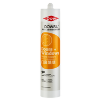 陶熙道康宁(DOWSIL)玻璃胶NP中性多用途硅酮密封胶防水硅胶300ml 半透明