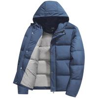 【加厚连帽】男装羽绒服男冬季中青年款面包服纯色保暖蓄热外套
