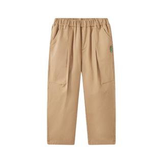 20点开始：马骑顿 男童25春中大童工装户外露营登山休闲裤 浅卡其 140